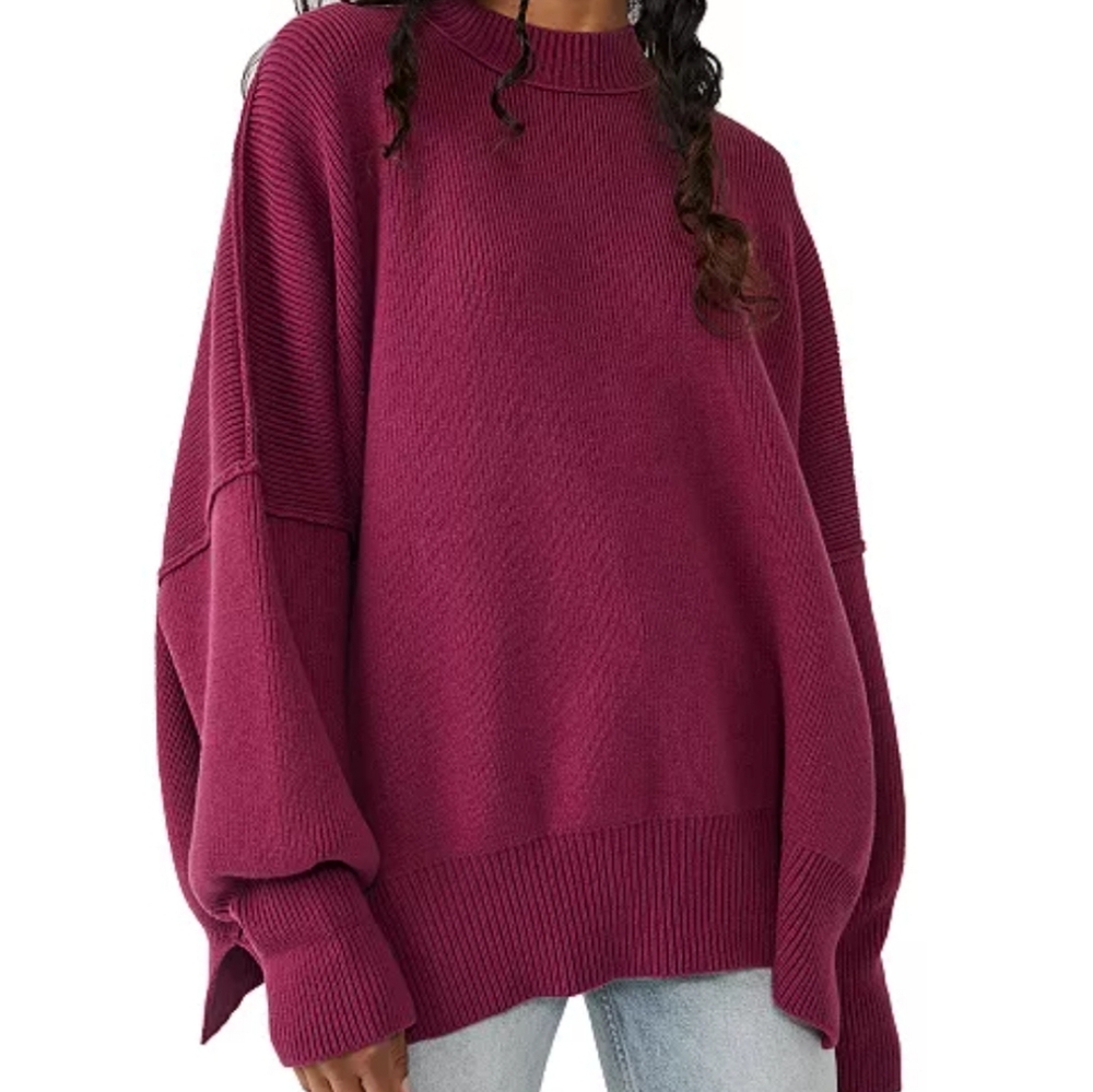 Free People Easy Street Tunic Sweater